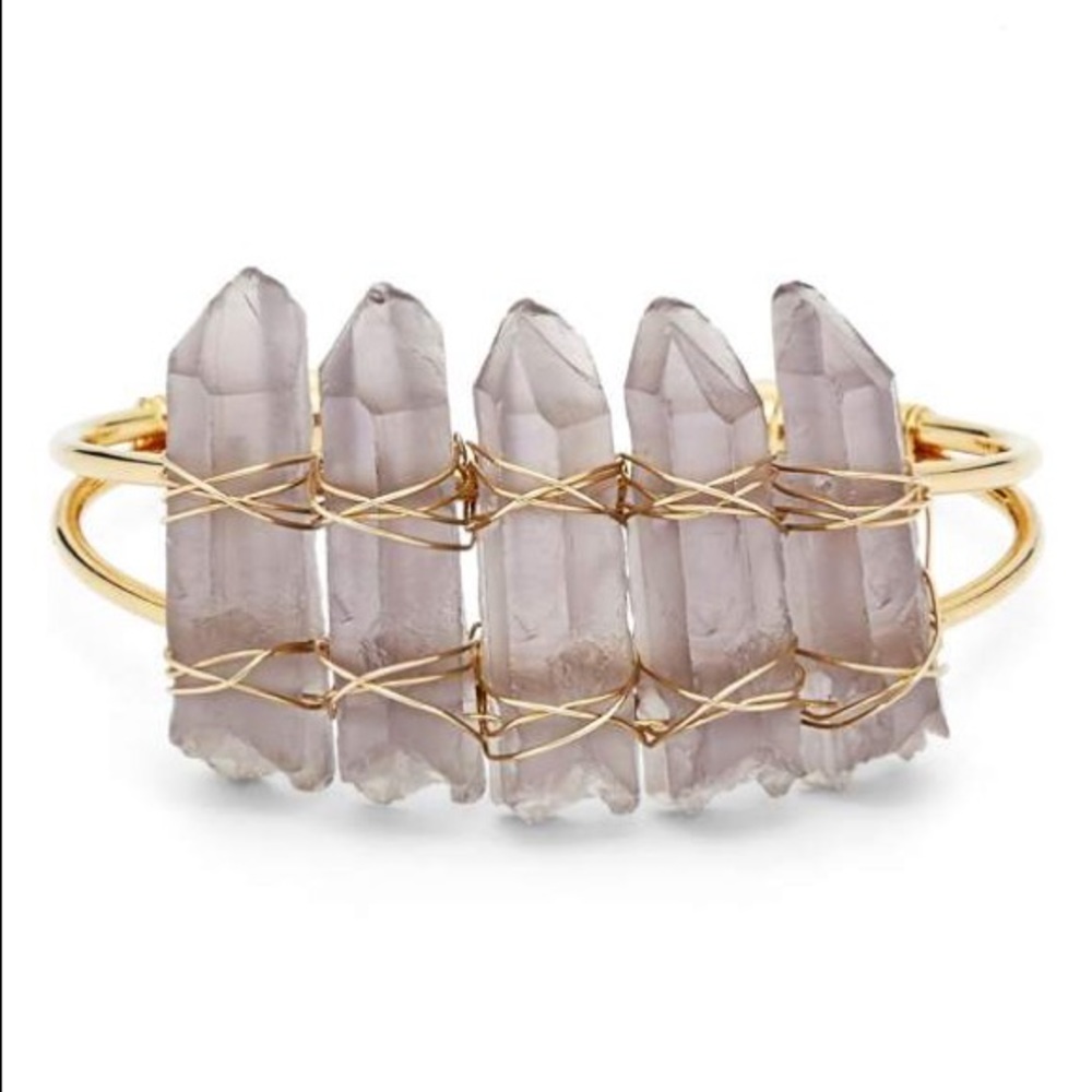 BaubleBar 'Smokeshow' Crystal Cuff